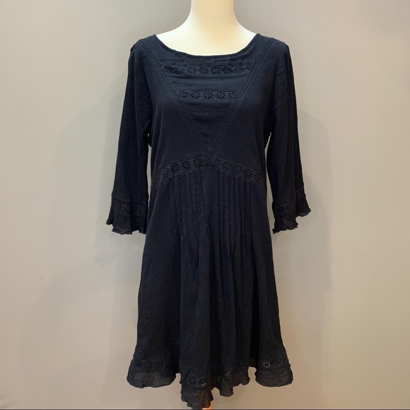 Nwt $139! Sanctuary Eyelet Trimmed Dress, S. - Picture 3 of 16